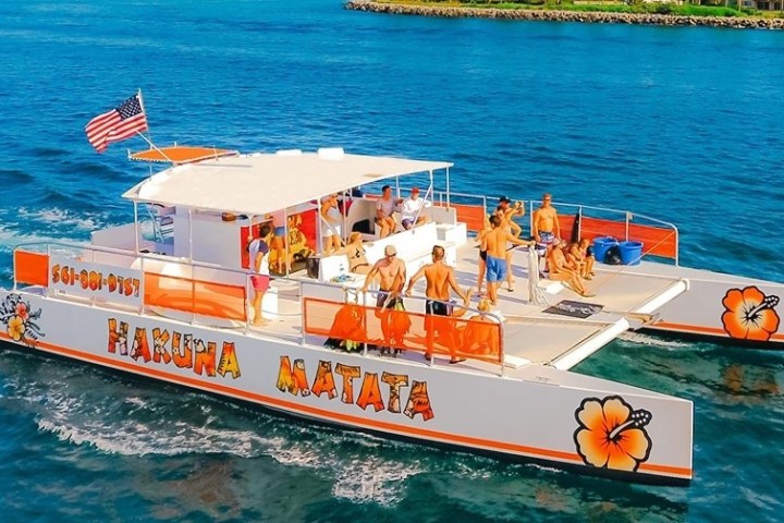 a large boat in a body of water