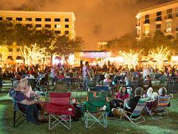 Clematis by Night on the West Palm Beach Waterfront