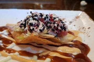 a piece of cake on a plate