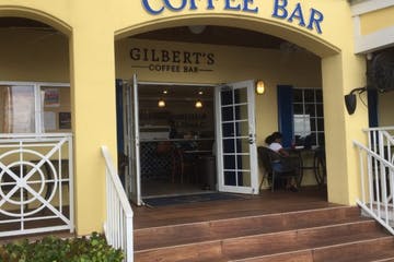 the inside of a building