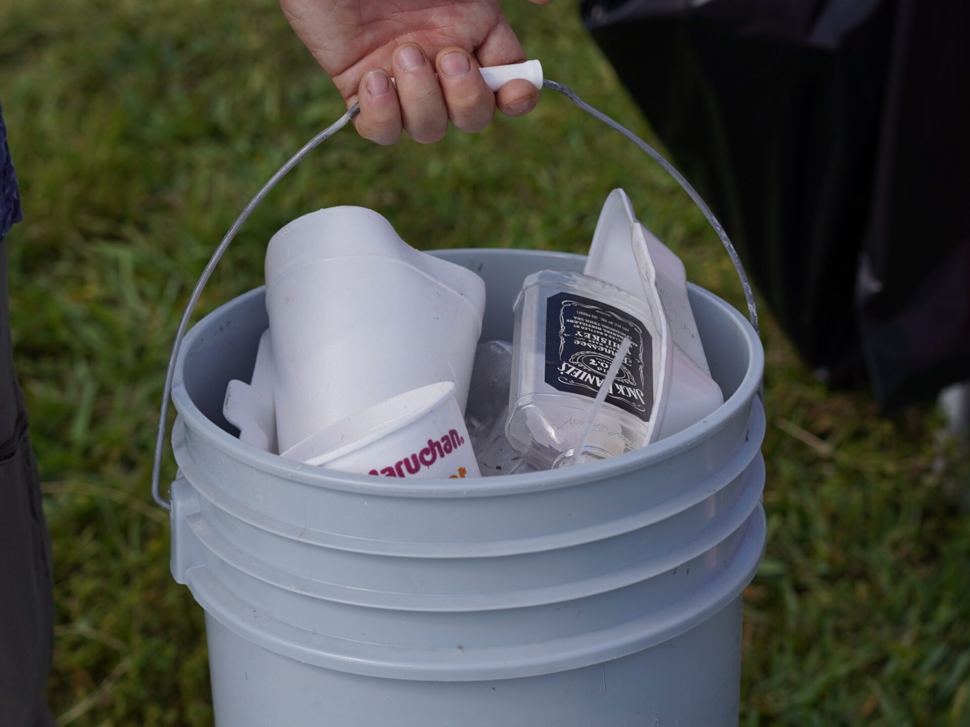 a person holding a cup