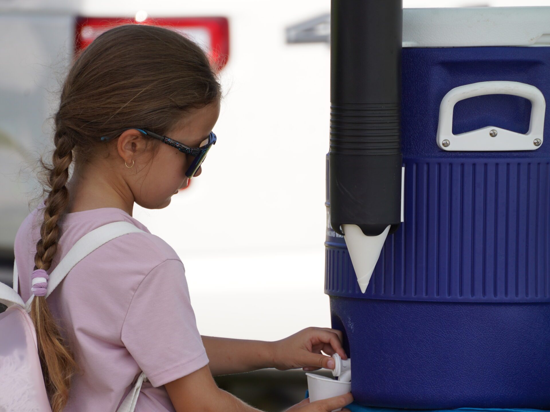 a person talking on a cell phone