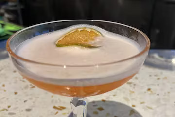 a bowl of soup on a table