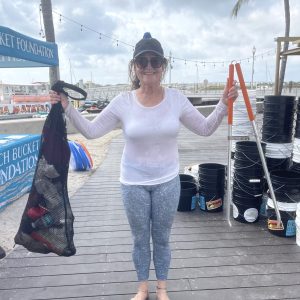 a person standing in front of a statue