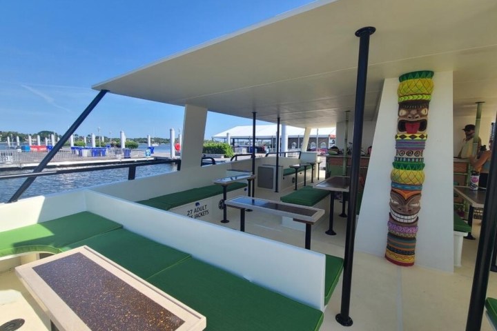 a large pool of water