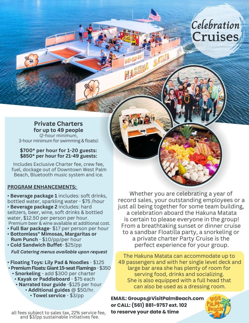 Celebration Catamaran Cruises