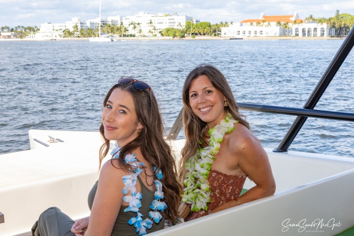Karen Tammela sitting next to a body of water