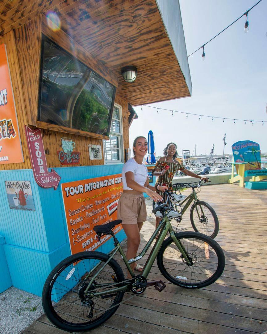 Traditional or Electric "E-bike" Bicycle Rental | Visit Palm Beach