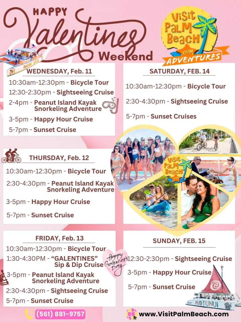 Visit Palm Beach Valentines Day Weekend Calendar